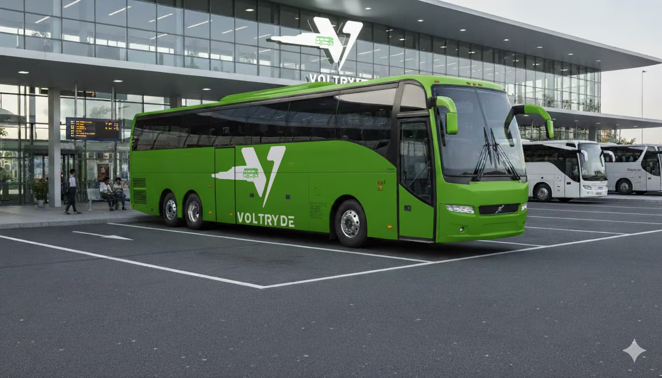 Volteryde Electric Bus - Smart sustainable transport in Africa